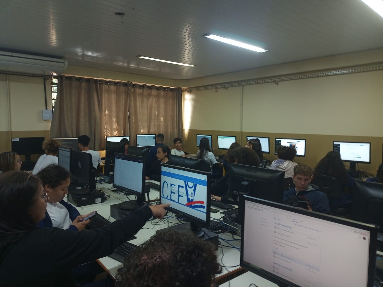 foto do laboratorio