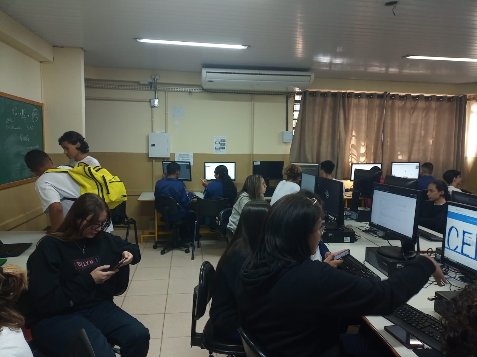 foto do laboratorio